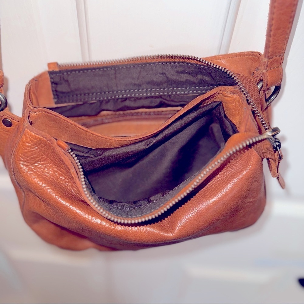 Vilenca - Tan (light brown) Crossbody Bag with Stud Accents - Picture 9 of 9